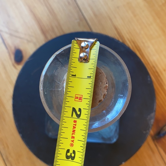 Clear Glass Vase with Cork Stopper - Picture 3 of 16